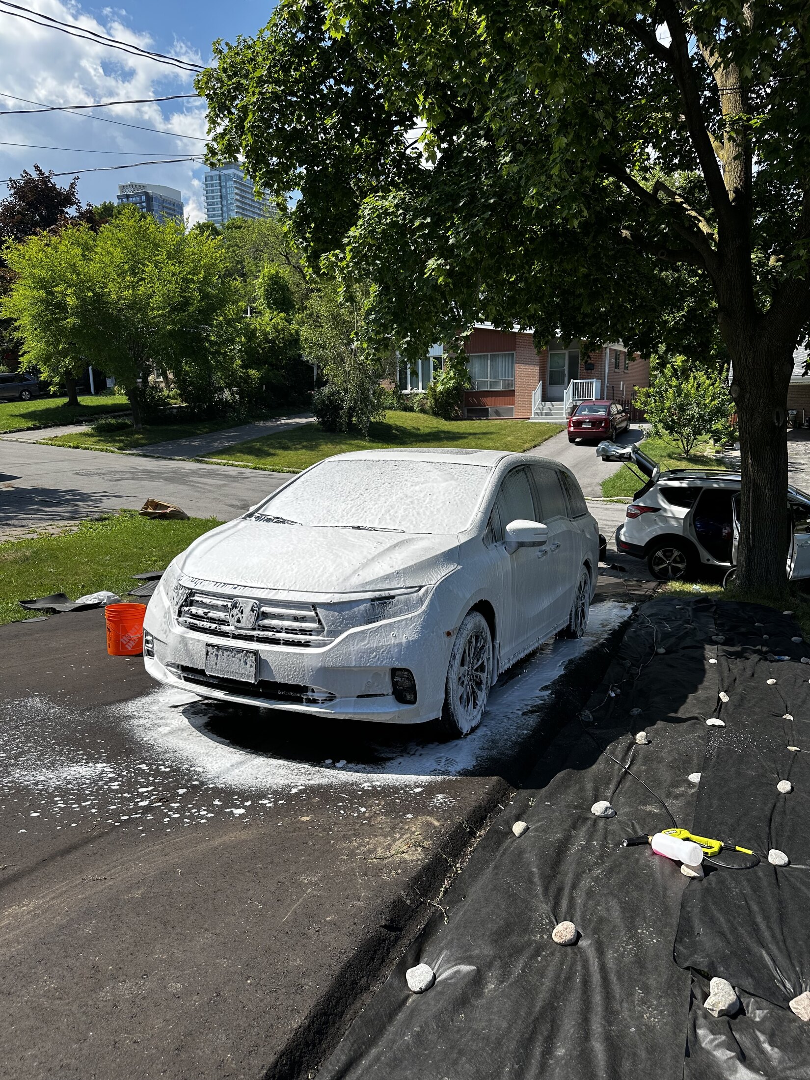 Completed 2022 Honda Odyssey detail